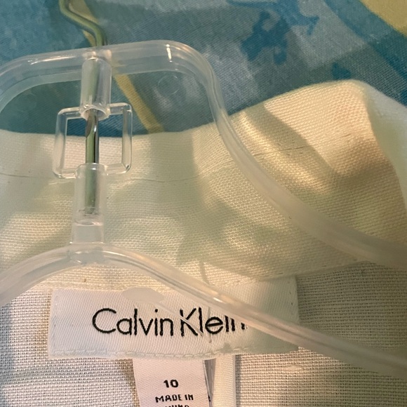 Calvin Klein Women's White Jacket - Picture 7 of 8